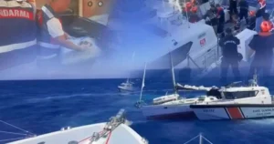İçişleri Bakanı Ali Yerlikaya, Muğla açıklarında JİHA takviyeli deniz operasyonunda