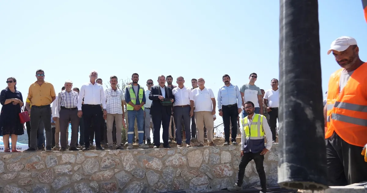 Muğla Milas’ta Gökbel’e çok amaçlı sosyal alan temeli