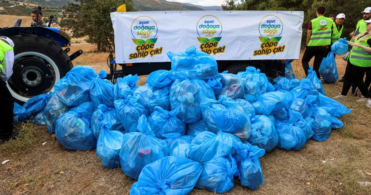 Muğla ve Çanakkale’den sonra yaşam için çöp seferberliği Bursa’da