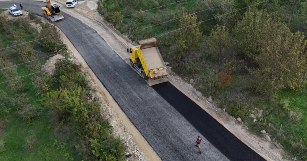 Ordu’da asfalt seferberliği sürüyor