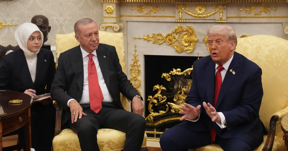 Oval Ofis’te beklenen görüşme gerçekleşti… Trump’tan Erdoğan’a ‘lider’ övgüsü