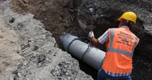 SASKİ, Çukurahmediye Mahallesi’nde sürdürdüğü bin 500 metrelik yağmur suyu sınırı