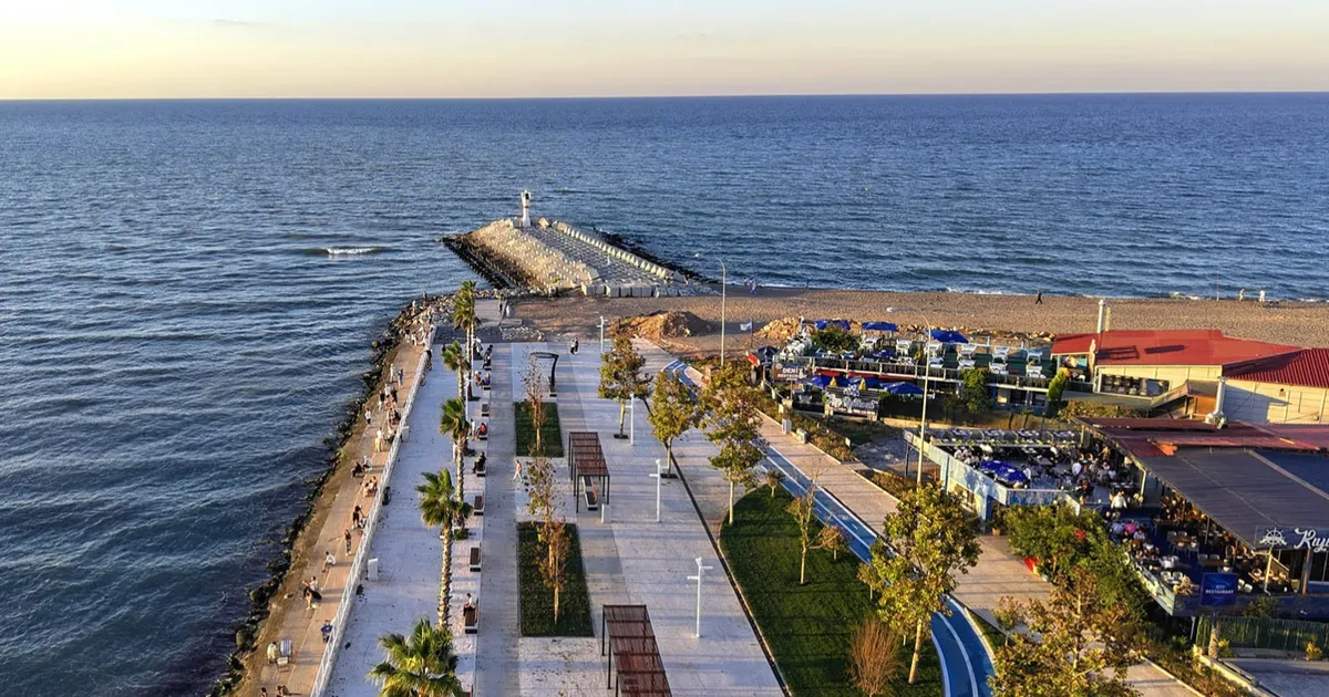 Sakarya’da gün batımı seyir noktasında proje tamam