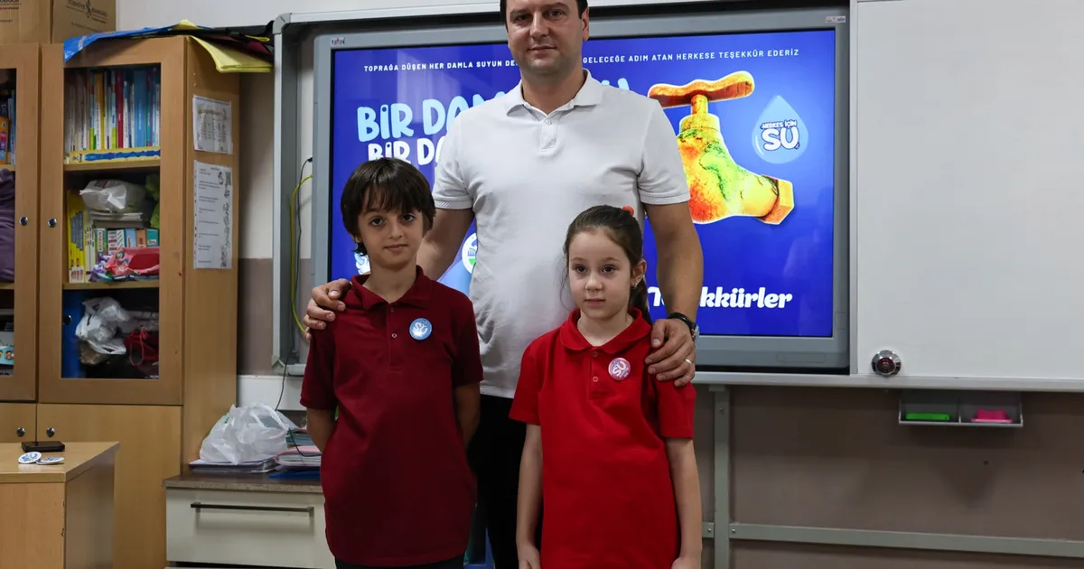 Sakaryalı minikler ‘Su Müfettişi’ oldu