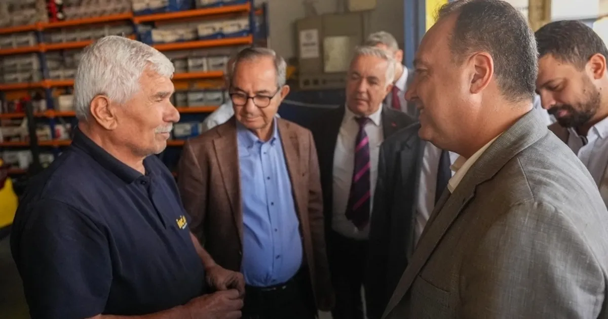 Sanayi esnafından Başkan Dutlulu’ya teşekkür