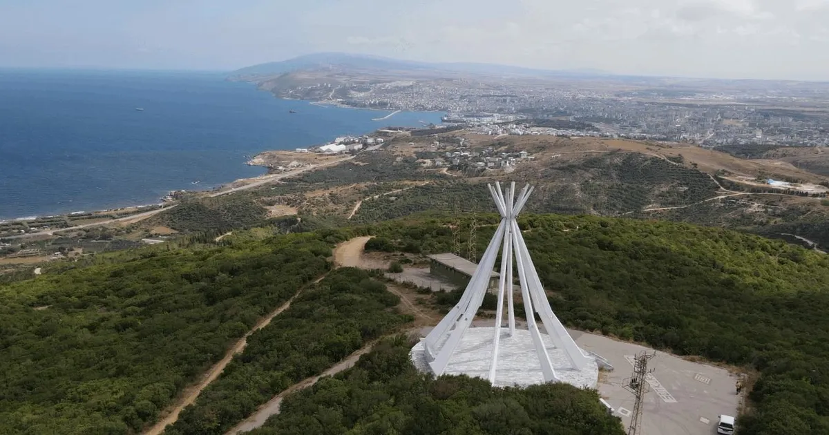 Son Kurşun Anıtı’na giden yol yenilendi