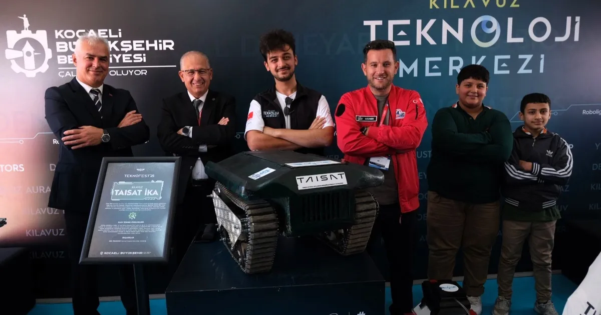 TEKNOFEST 2025’te Kocaeli rüzgârı esti