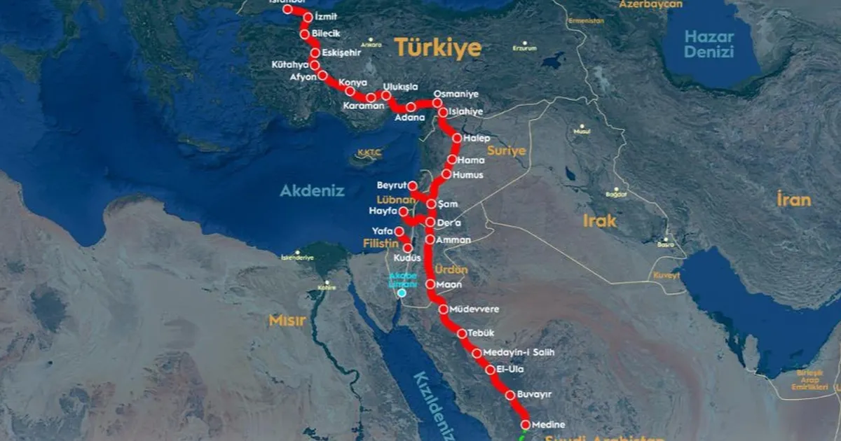 Türkiye, Suriye ve Ürdün’den mutabakat zaptı tamam… Tarihi Hicaz Demiryolu yeniden canlanıyor