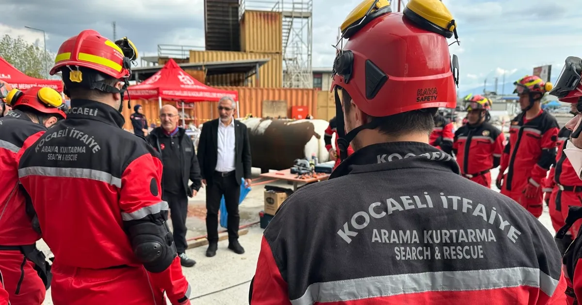 AFAD ve Kocaeli İtfaiyesi’nden ortak eğitim hamlesi
