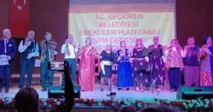 Keçiören Belediyesi Emekliler Platformu, düzenlediği Sıra Gecesi aktifliğiyle iştirakçilere unutulmaz