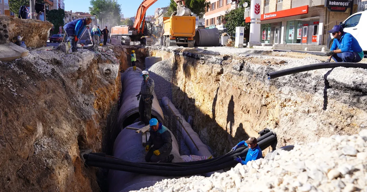 Ankara Keçiören’in 40 yıllık altyapı sorununa neşter