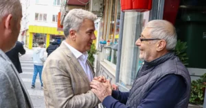 AK Parti Balıkesir Milletvekili Dr. Mustafa Canbey, Karesi ilçesinde esnaf,