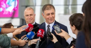 İzmir Büyükşehir Belediye Lideri Dr. Cemil Tugay,  İzmir Körfezi’nde