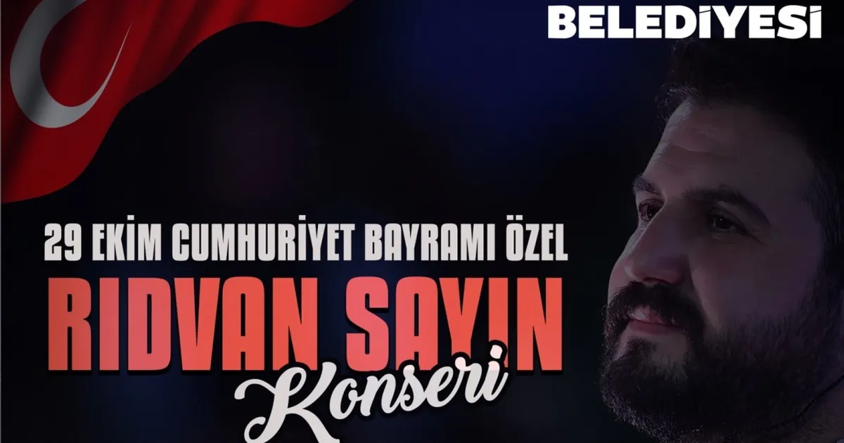 Bursa'da İnegöl Belediyesi, 29 Ekim Cumhuriyet Bayramı kutlamaları kapsamında Rıdvan