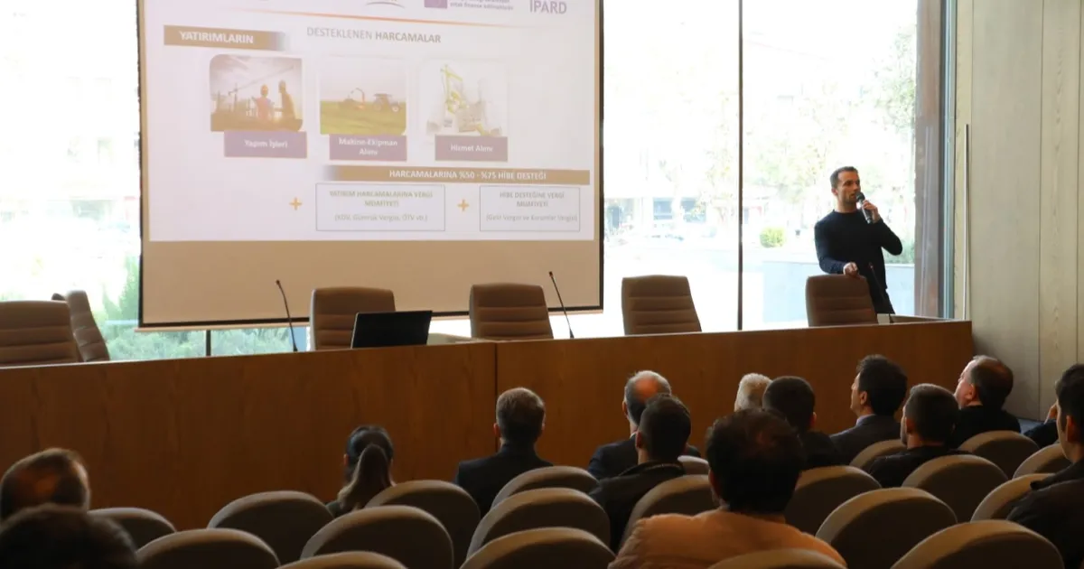 Bursa İnegöl’de çiftçilere TKDK destekleri anlatıldı