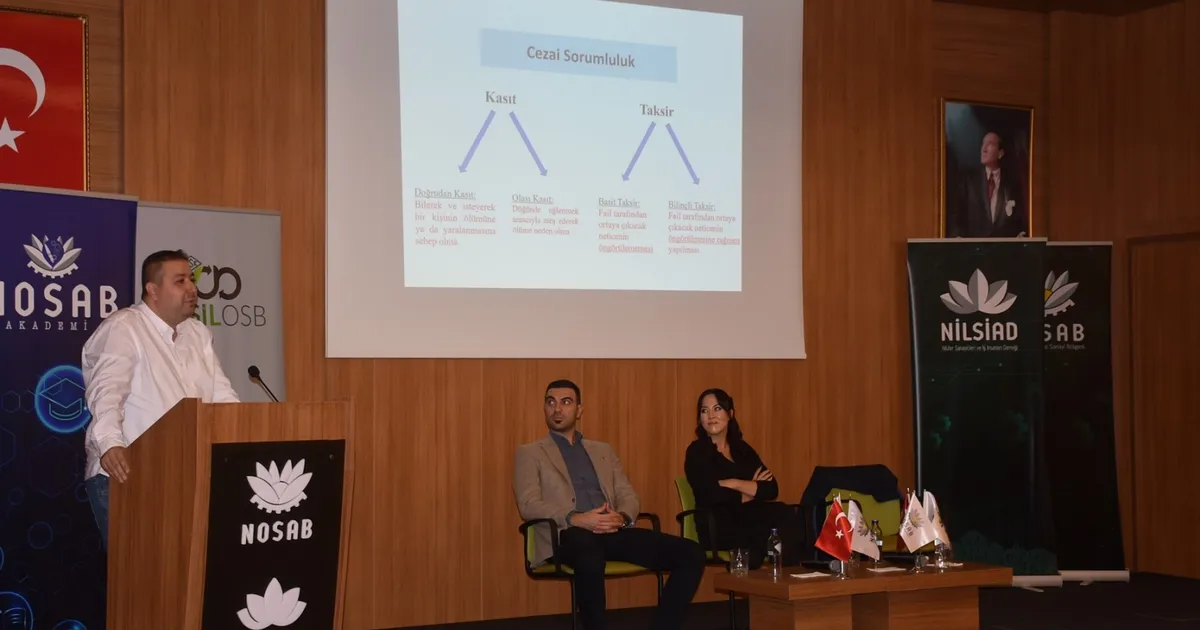 Bursa NOSAB’ta iş sağlığı ve güvenliği masaya yatırıldı