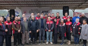 Bursa'da, AFAD uyumunda düzenlenen Macera Grup Müsabakası, soğuk ve yağmurlu