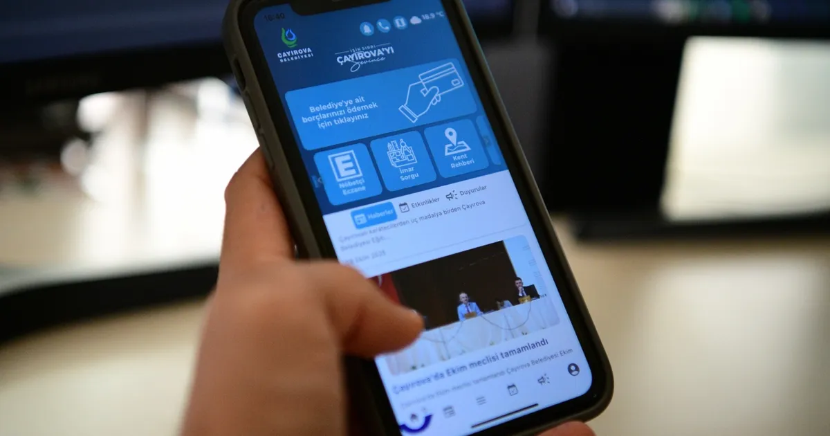 Çayırova Belediyesi mobil yüzünü yeniledi