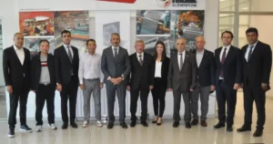 Edirne Valisi Yunus Sezer ve Keşan Kaymakamı Aziz Mercan, Keşan
