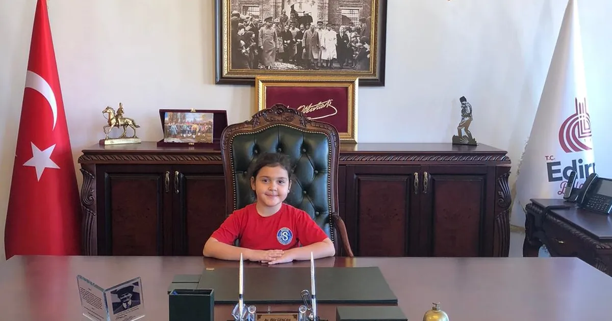 29 Ekim Cumhuriyet Bayramı kutlamaları kapsamında Edirne'de düzenlenen manalı bir
