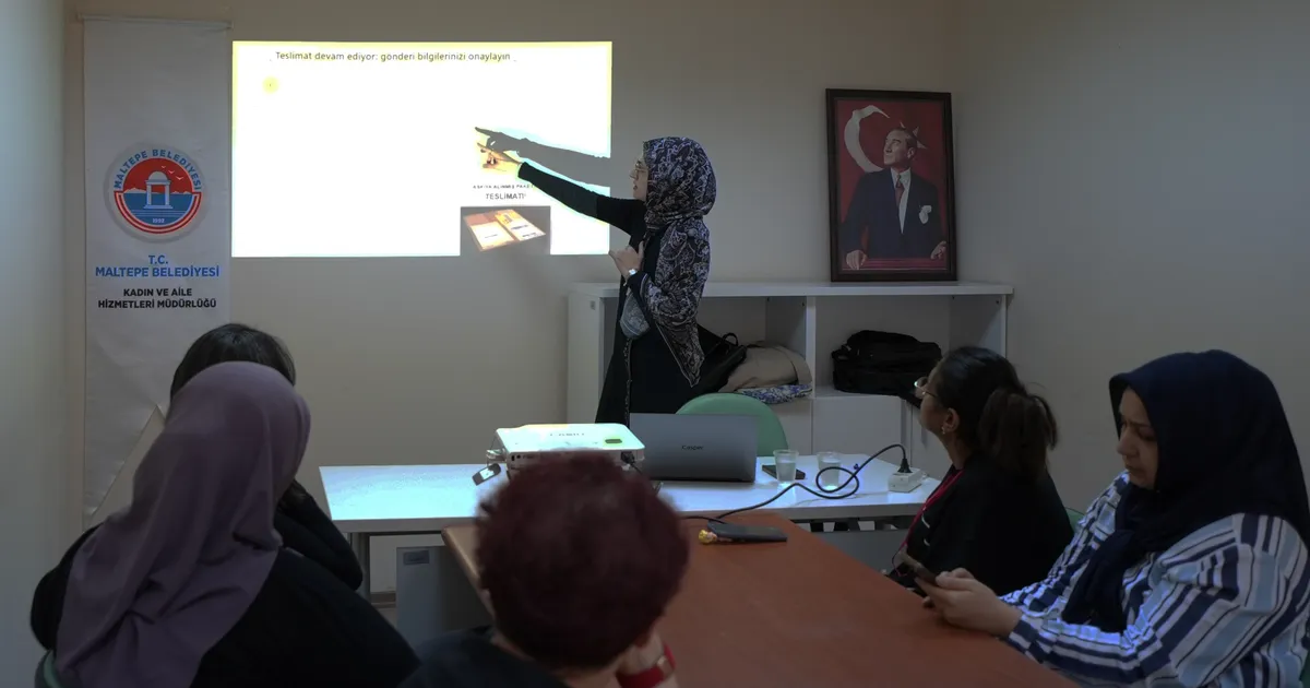 İstanbul Maltepeli kadınlara güvenli internet eğitimleri