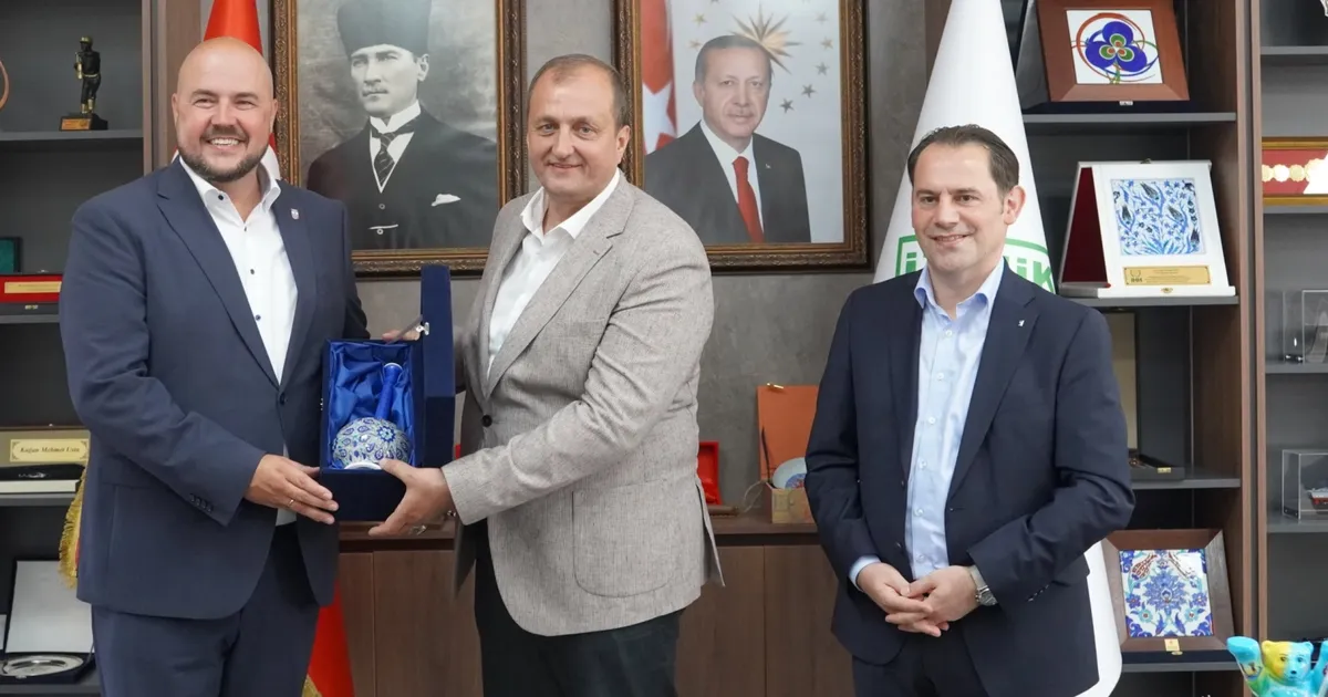 Bursa'da İznik Belediyesi, Almanya’nın Başşehri Berlin’e bağlı kardeş kent Spandau’dan
