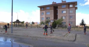 Sonbahar paklığı kapsamında ilçe genelindeki tüm mahallelerde ayrıntılı genel paklık