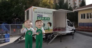 Geri dönüşümdeki değerli çalışmaları ile sıfır atık projesini muvaffakiyetle uygulayan