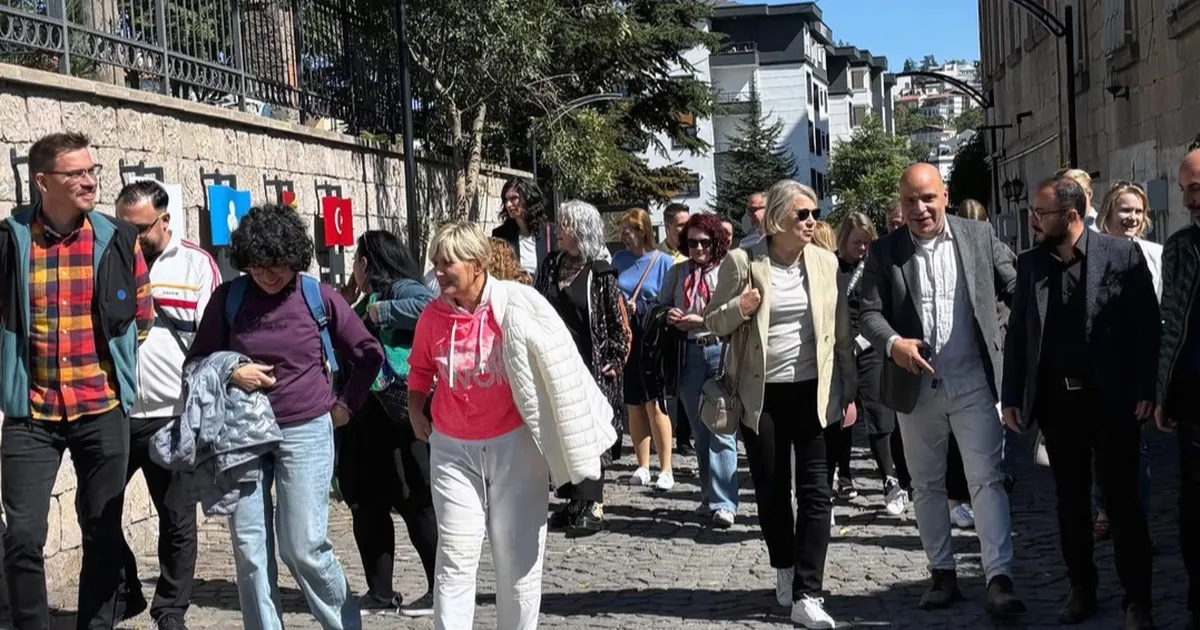 Kayseri Talas’ta Finlandiya heyetine tarihi gezi