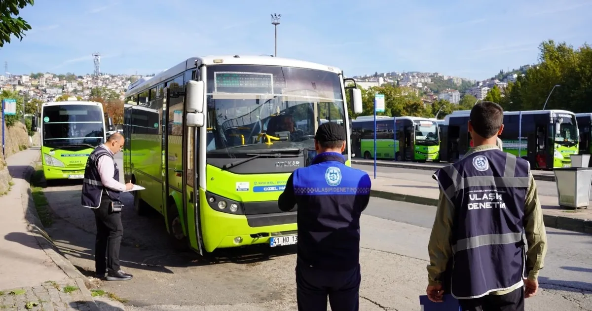 Kocaeli Büyükşehir Belediyesi, toplu taşımada vatandaşların güvenliği ve konforu için