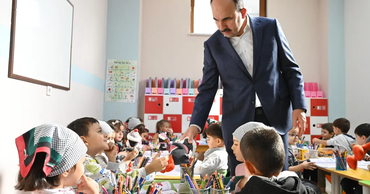 Konya’da minik öğrencilerden Filistin duyarlılığı
