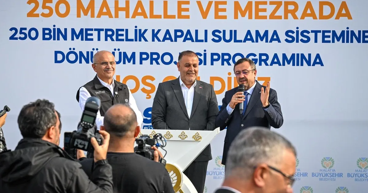 Malatya Büyükşehir Belediyesi, iklim değişikliği ve kuraklıkla çaba kapsamında 250