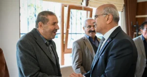 Malatya Büyükşehir Belediye Başkanı Sami Er, Hürriyet Parkı’ndaki Vefa Konağı’nda