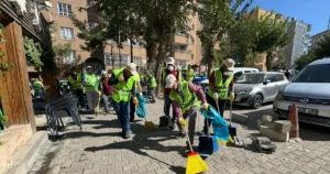 Mardin'de Artuklu Belediyesi, etraf hassaslığını artırmak için geniş kapsamlı paklık