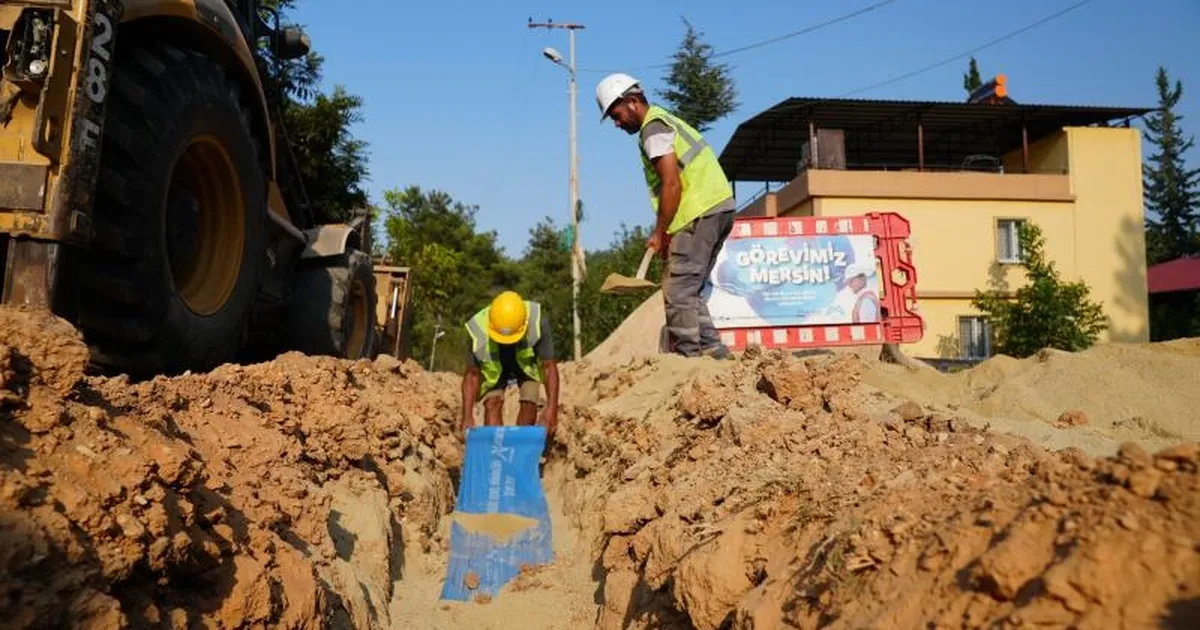 Mersin’de içme suyu hamlesi