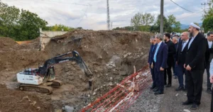 Sakarya Büyükşehir Belediye Başkanı Yusuf Alemdar, Karapürçek’te Kanlıçay Deresi üzerinde