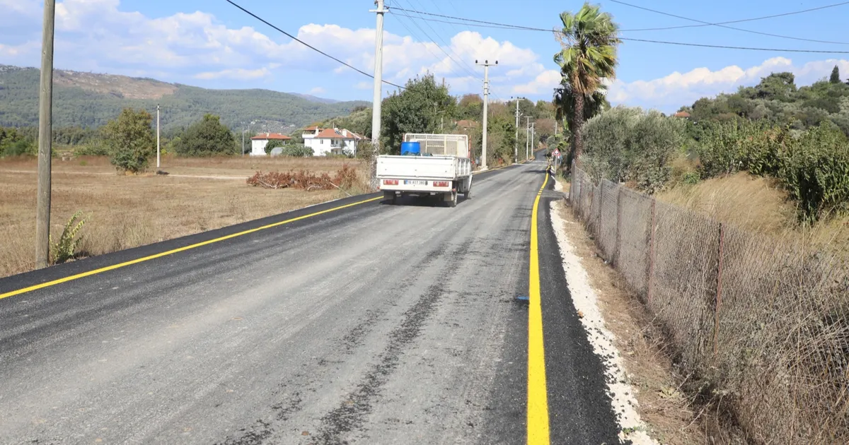 Muğla Büyükşehir Belediyesi, Ula ilçesinde başlattığı yatırımlar kapsamında Şirinköy-Çıtlık güzergâhındaki