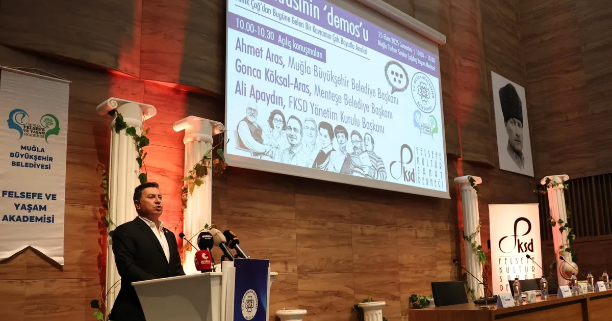 Muğla’da demokrasi ve felsefe buluştu