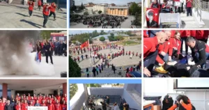 Ulusal Eğitim Bakanlığınca "Afetler ve Dayanıklılık Ayı" kapsamında ülke genelindeki