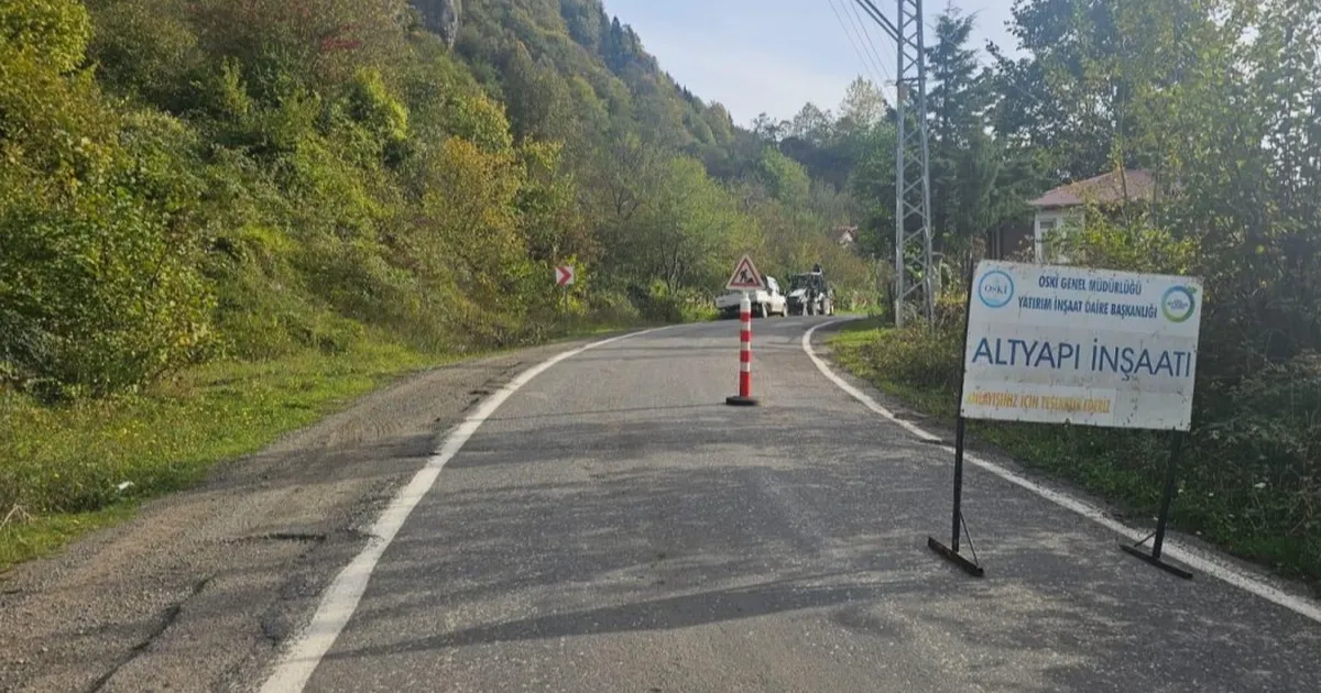Ordu Gölköy’ün içme suyu altyapısı yenileniyor