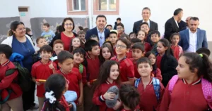 Nevşehir merkezde İlkokul 3. Sınıf öğrencisi Eymen Ekinci, sınıf başkanlığı