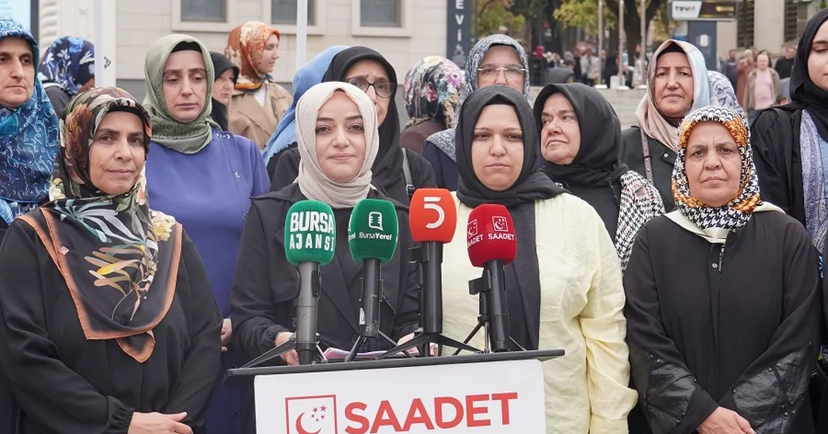 Saadet Partisi Bursa: Gıdada adalet olmadan, dünyada bereket olmaz!