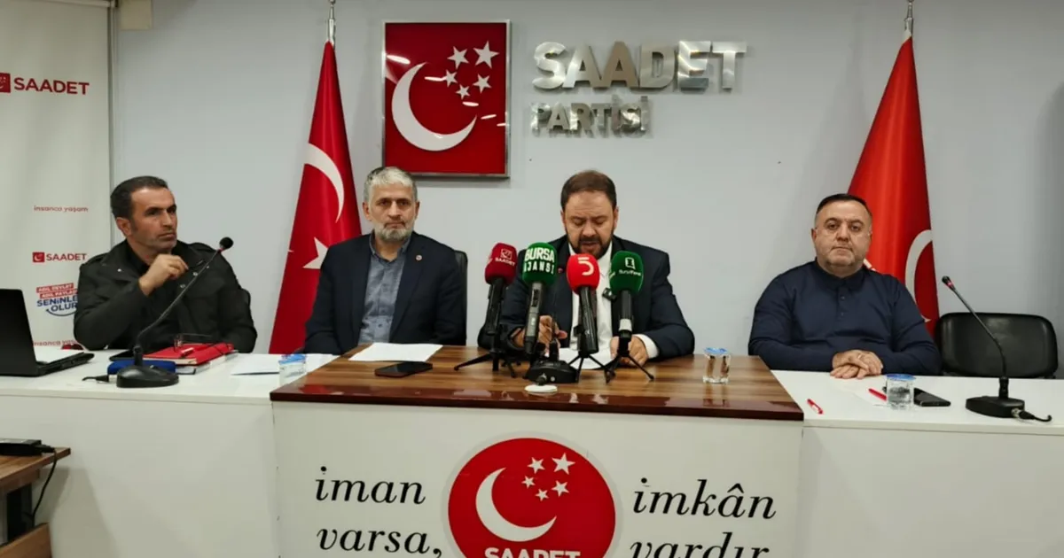 Saadet Partisi Bursa: Su şehrinden beton Bursa’ya dönüştük!
