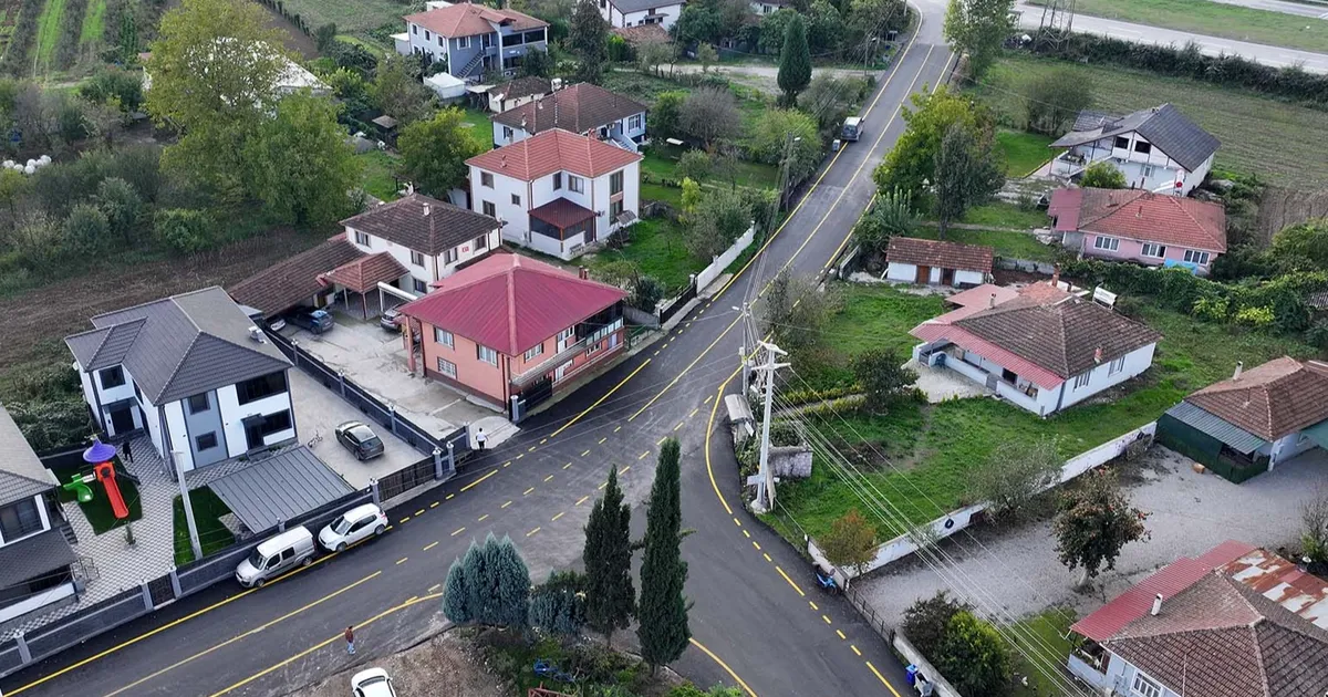 Sakarya Akyazı kırsalında ulaşımda yeni dönem