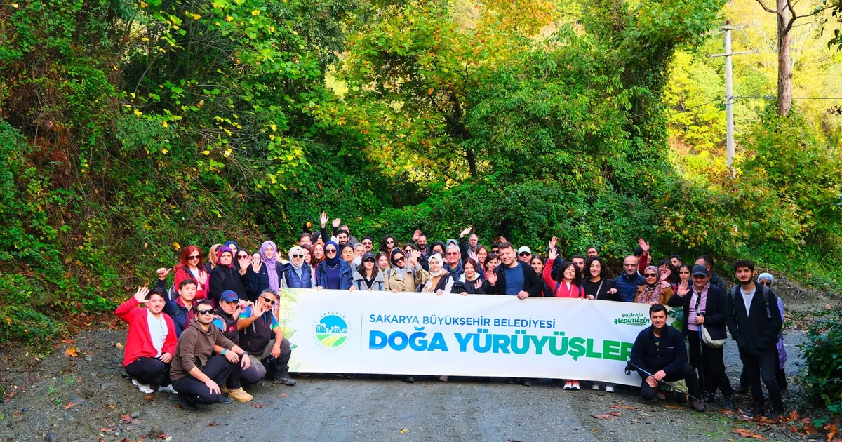 Sakarya’da sonbaharda büyüleyici rotada yürüyüş