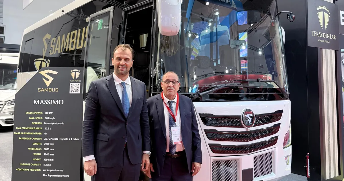 SAMBUS, Busworld Brüksel Fuarı’nda görücüye çıktı