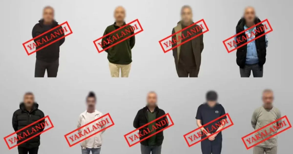 9 firari Türkiye’ye getirildi!
