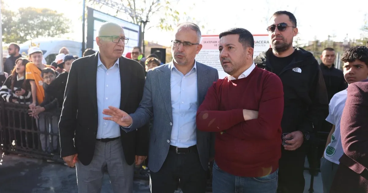 Ahmet Minguzzi Skate Park törenle açıldı