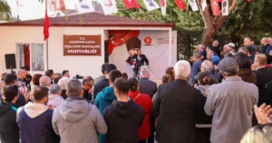 Keçiören Belediyesi tarafından üretimi tamamlanan Yeşiltepe Mahallesi Muhtarlık Binası merasimle