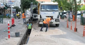 Antalya Büyükşehir Belediyesi ASAT Genel Müdürlüğü, Muratpaşa ilçesinde içmesuyu altyapısını